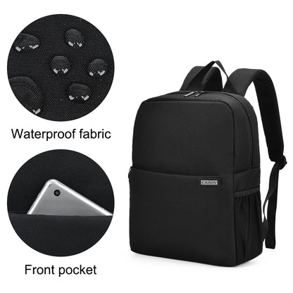 CADEN L4 Waterproof SLR/DSLR Camera Backpack Leisure Bag Camera Accessories Travel Case for Canon Nikon Sony Camera and Lenses