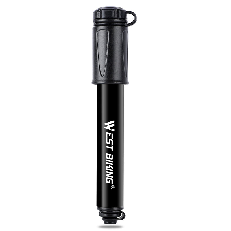 WEST BIKING 100psi High Pressure Bike Tire Ball Mini Inflatable Pump