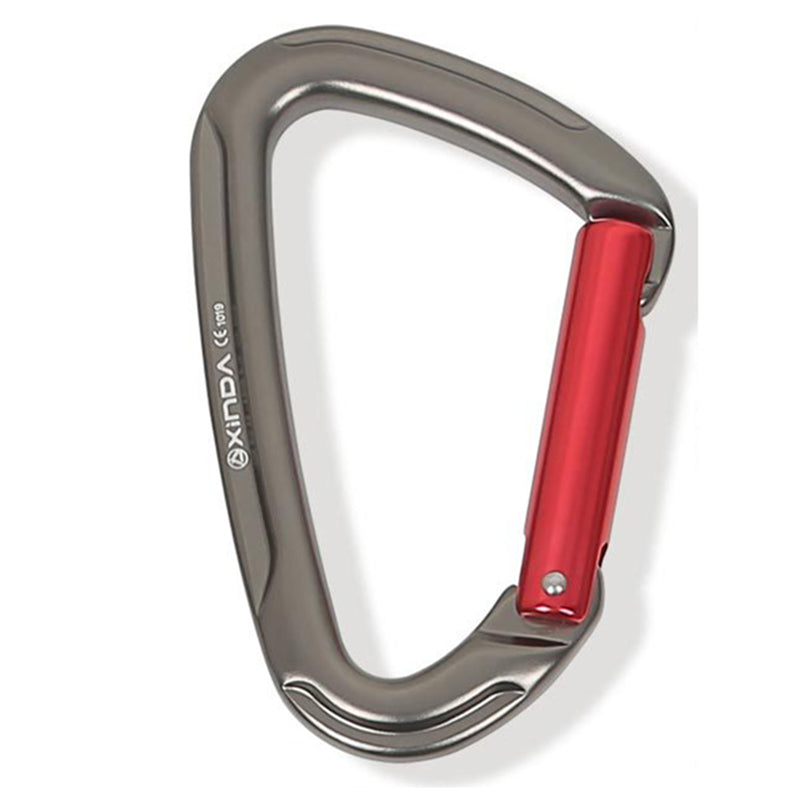 XINDA XD-3021 Outdoor Rock Climbing Carabiner Quick Release Aluminum Alloy D-shape Safety Buckle Hanging Lock