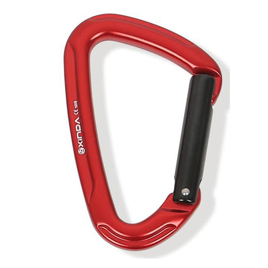 XINDA XD-3021 Outdoor Rock Climbing Carabiner Quick Release Aluminum Alloy D-shape Safety Buckle Hanging Lock