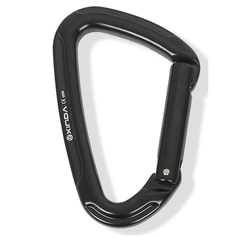 XINDA XD-3021 Outdoor Rock Climbing Carabiner Quick Release Aluminum Alloy D-shape Safety Buckle Hanging Lock