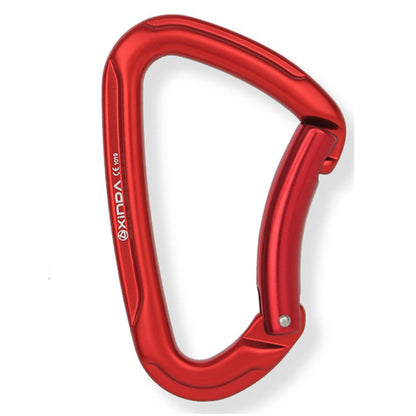 XINDA XD-3021 Outdoor Rock Climbing Carabiner Quick Release Aluminum Alloy D-shape Safety Buckle Hanging Lock