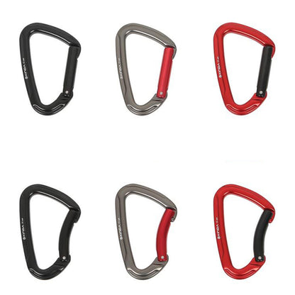 XINDA XD-3021 Outdoor Rock Climbing Carabiner Quick Release Aluminum Alloy D-shape Safety Buckle Hanging Lock