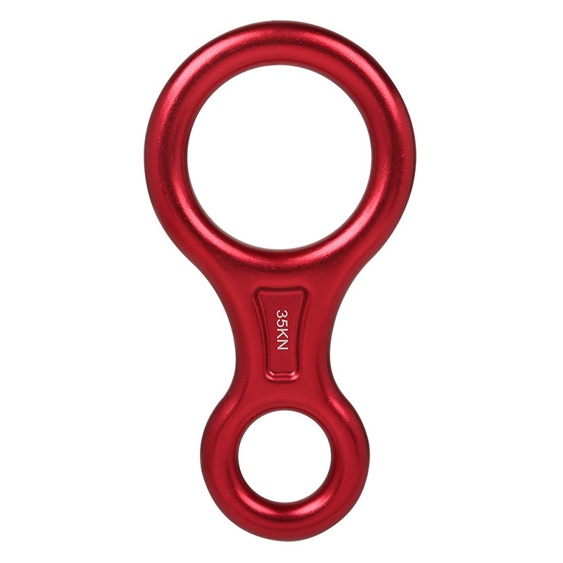 XINDA TP8601P 35KN Aluminum Alloy 8 Descender Heavy Duty Climbing Gear Downhill Equipment Rigging Plate