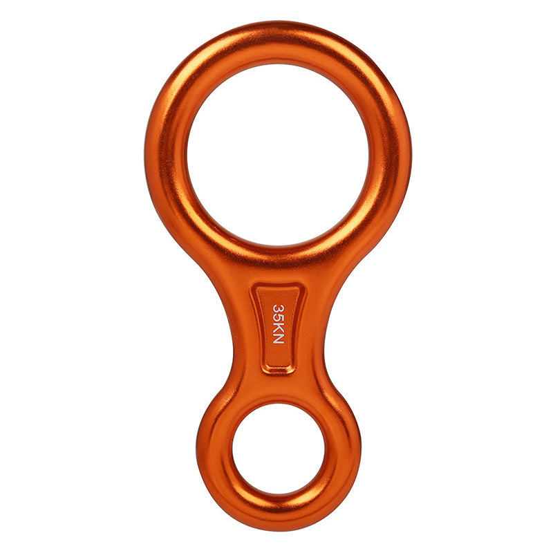 XINDA TP8601P 35KN Aluminum Alloy 8 Descender Heavy Duty Climbing Gear Downhill Equipment Rigging Plate