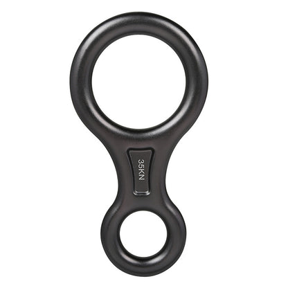 XINDA TP8601P 35KN Aluminum Alloy 8 Descender Heavy Duty Climbing Gear Downhill Equipment Rigging Plate