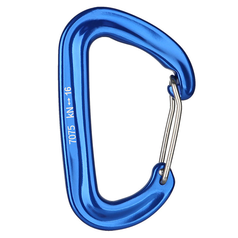 XINDA D-8502 D-Shape 16KN Hanging Buckle Carabiner Hook for Men Women Outdoor Camping Hiking Workout Rock Climbing Dog Leash