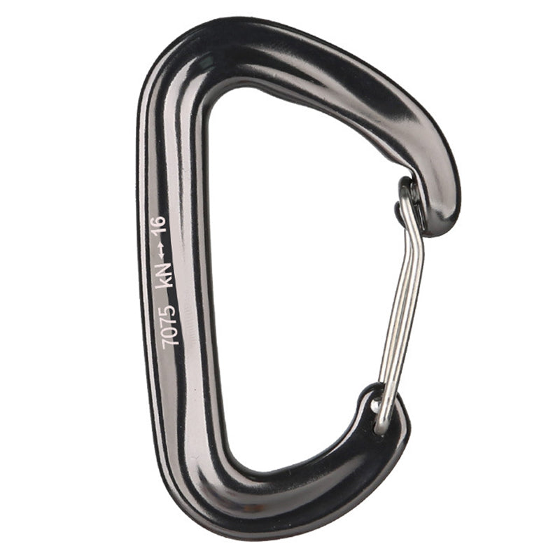 XINDA D-8502 D-Shape 16KN Hanging Buckle Carabiner Hook for Men Women Outdoor Camping Hiking Workout Rock Climbing Dog Leash