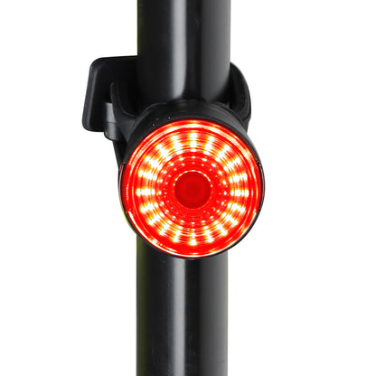 WEST BIKING Bicycle Smart Taillight Brake Sensing Bike Rear Light USB Rechargeable Tail Light