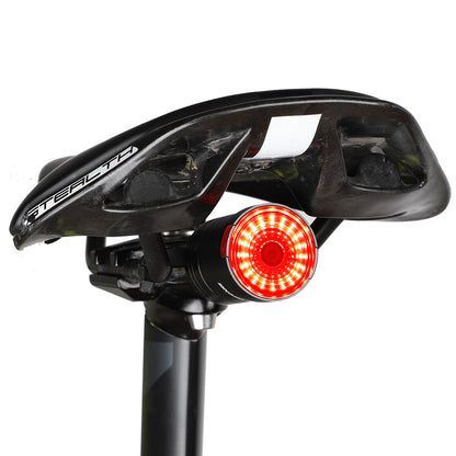 WEST BIKING Bicycle Smart Taillight Brake Sensing Bike Rear Light USB Rechargeable Tail Light