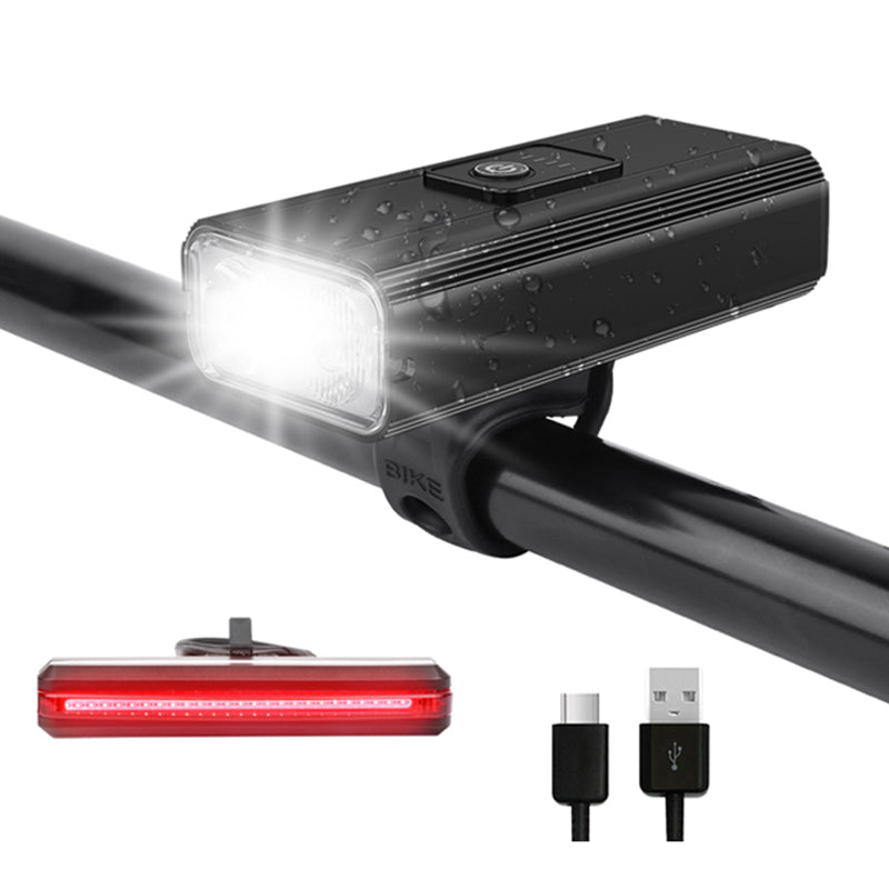 SUPFIRE GT-R3 7W*2 Bicycle 2400mAh Light with Tail Light