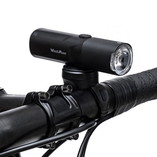 WIND&MOON M02-400 Bright LED Bike Front Light Rechargeable Waterproof Bicycle Outdoor Cycling Safety Lamp Torch