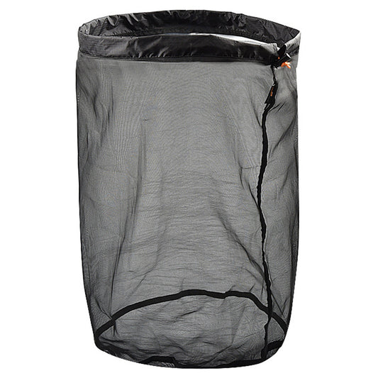 LUCKSTONE Size XXL Drawstring Mesh Laundry Storage Bag Litter Pouch Multifunction Fishing Net Easy Folding for Travelling Camping Hiking