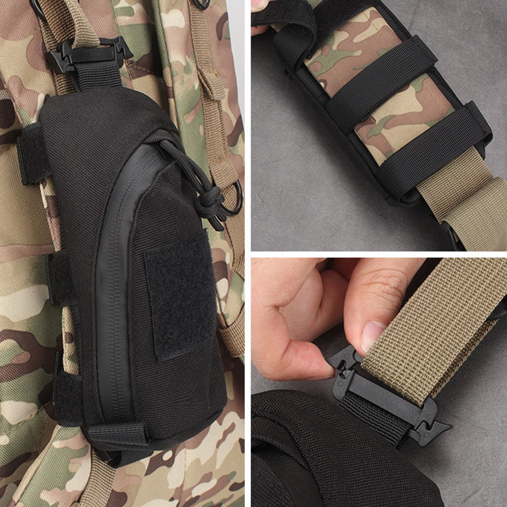 KOSIBATE H244 Shoulder Strap Tactical Pouch Military Tool Bag Outdoor Accessory Bag Phone Pack for Hunting Camping Hiking