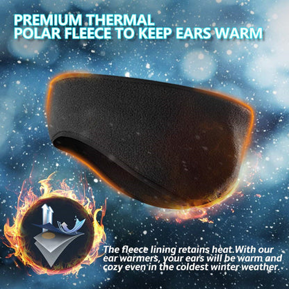 A55 Autumn Winter Ear Forehead Protection Warm Earmuff Headgear Outdoor Cycling Running Skiing Fleece Sports Headband