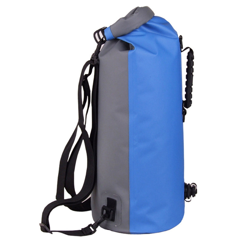 LUCKSTONE FSD3003003 60L Waterproof Dry Bag with Air Spout Dry Wet Separation Outdoor Swimming Storage Foldable Bag