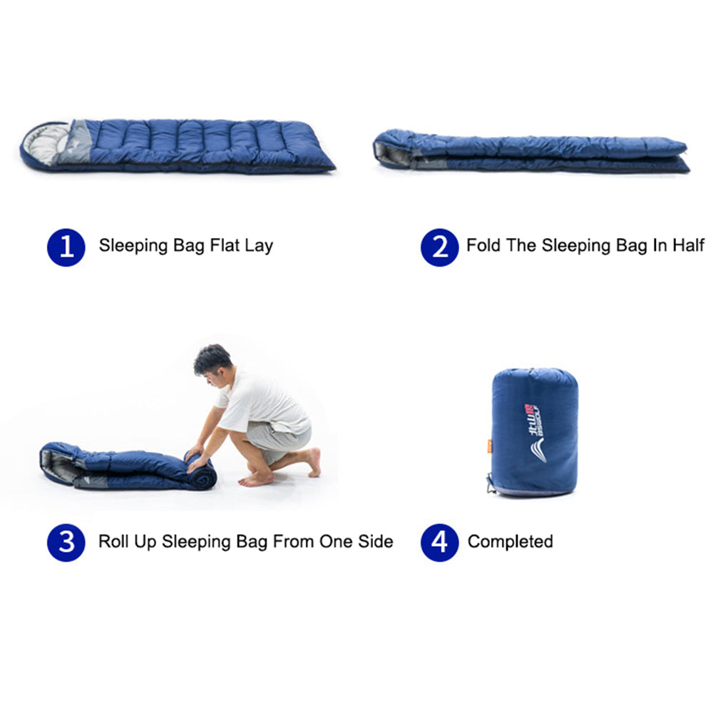 BSWOLF BSW-SL065 1.75KG Sleeping Bag Backpacking Hiking Sleeping Bed Comfortable Camping Gear Equipment for Teens Adults