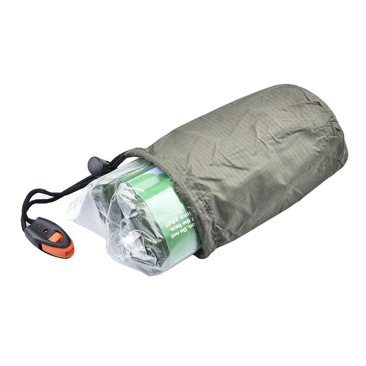 LUCKSTONE First Aid Emergency Sleeping Bag Keep Warm Portable Survival Gear for Outdoor Camping Hiking