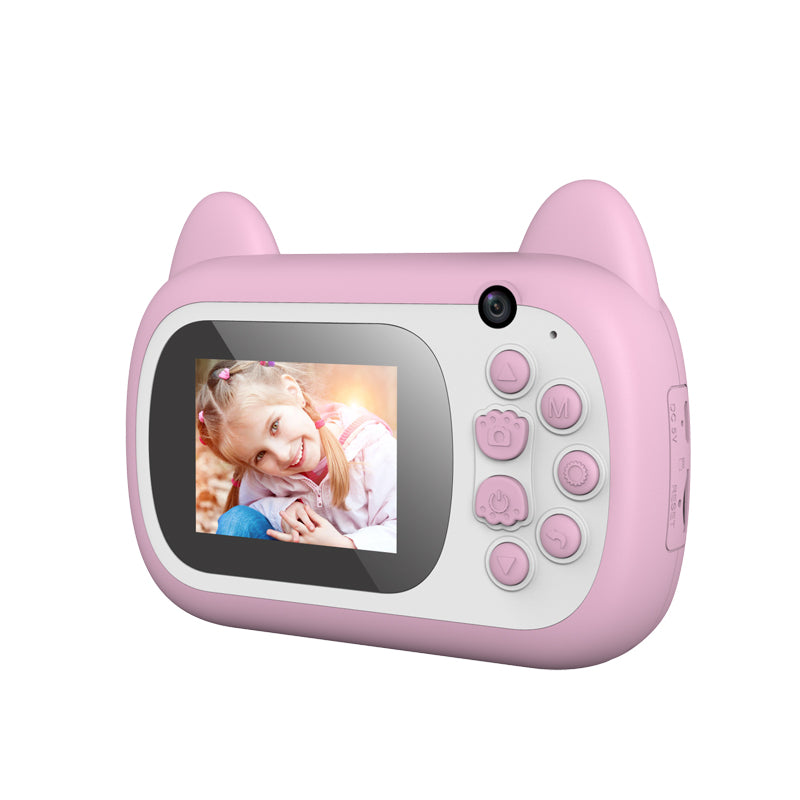 C10 24MP HD Dual Camera Kid Instant Print Camera 2.4 Inch Screen Children Cartoon Camera Toy