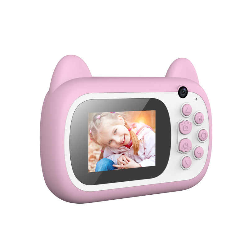 C10 24MP HD Dual Camera Kid Instant Print Camera 2.4 Inch Screen Children Cartoon Camera Toy