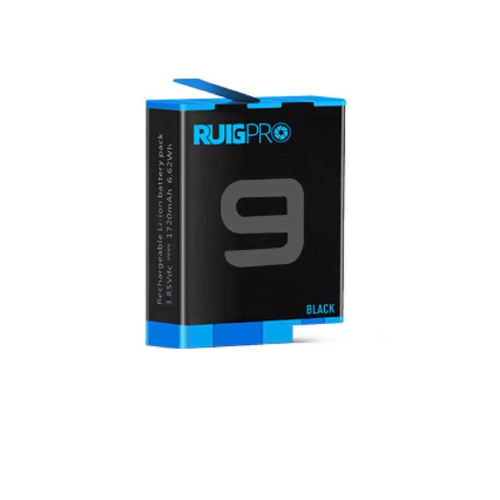 RUIGPRO 1720mAh Rechargeable Battery Replacement for GoPro Hero 9 Black