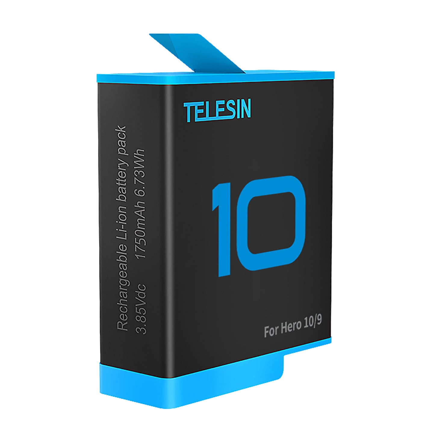 TELESIN 1720mAh Rechargeable Battery Replacement for GoPro Hero 9 Black/Hero 10