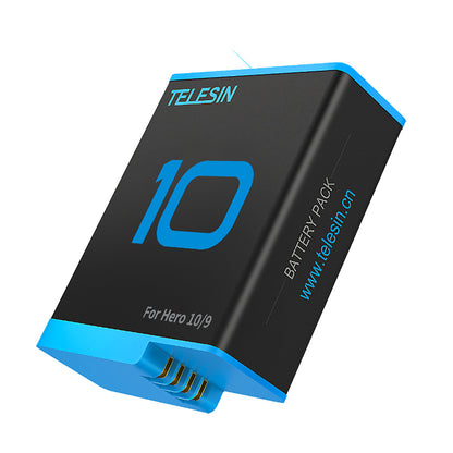 TELESIN 1720mAh Rechargeable Battery Replacement for GoPro Hero 9 Black/Hero 10