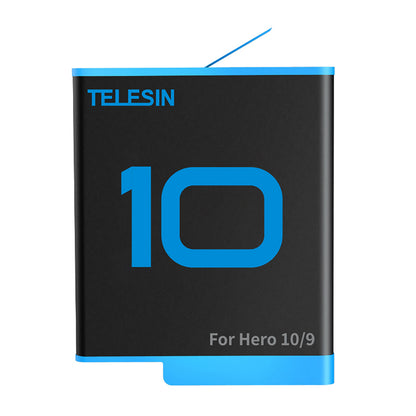 TELESIN 1720mAh Rechargeable Battery Replacement for GoPro Hero 9 Black/Hero 10