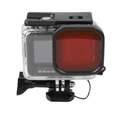 For Gopro Hero 9 Black Accessories Case Diving Filter Red+Pink+Purple Lens Filter Set AT1155