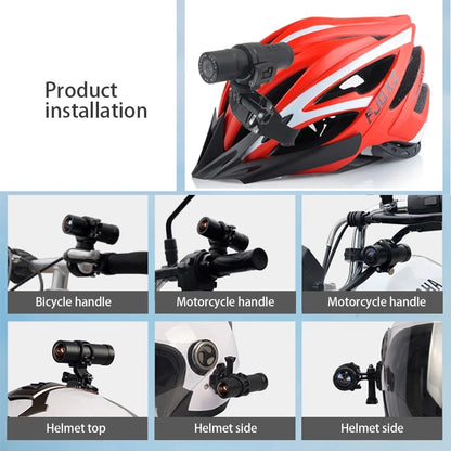 T1 1080P Camcorder Waterproof Outdoor DVR WiFi Motorcycle Helmet Video Recorder Camera