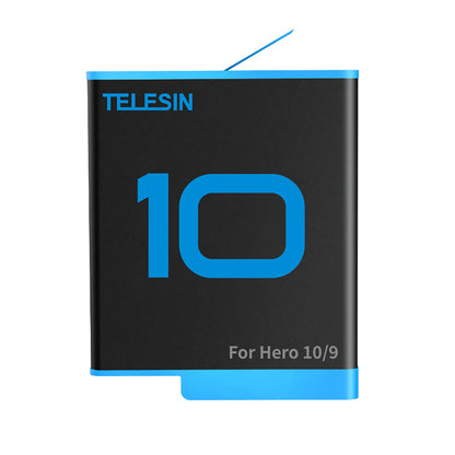 TELESIN GP-BTR-901 1750mAh Li-ion Battery Replacement for GoPro Hero 10/9 Sports Camera