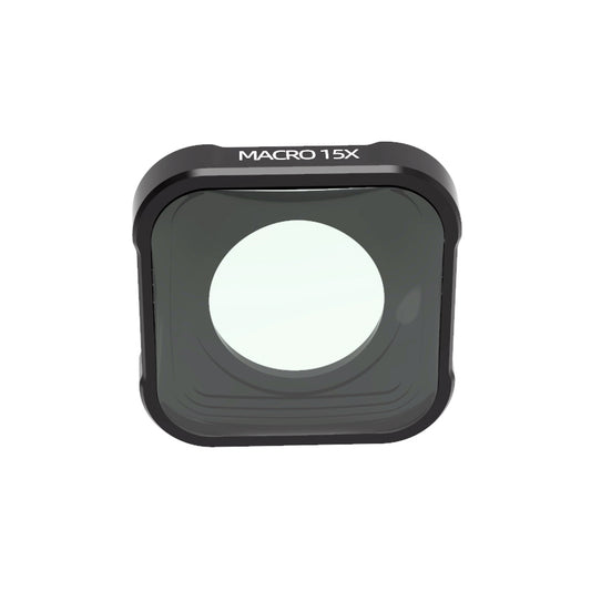 SHEINGKA G9-01 HD 15X Macro Lens Optical Glass Camera Lens for GoPro Hero 9/10 Action Camera