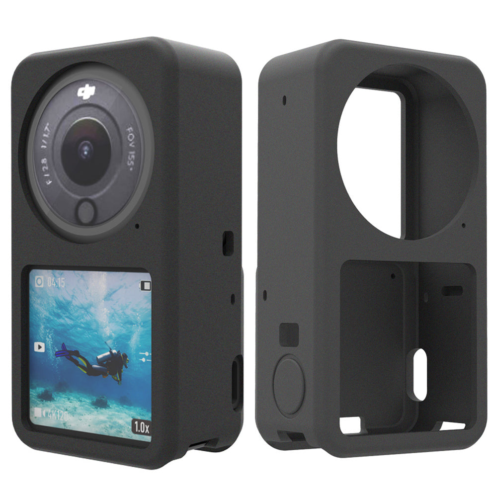 AGDY05 Shockproof Soft Silicone Case Camera Protective Sleeve Cover for DJI Action 2