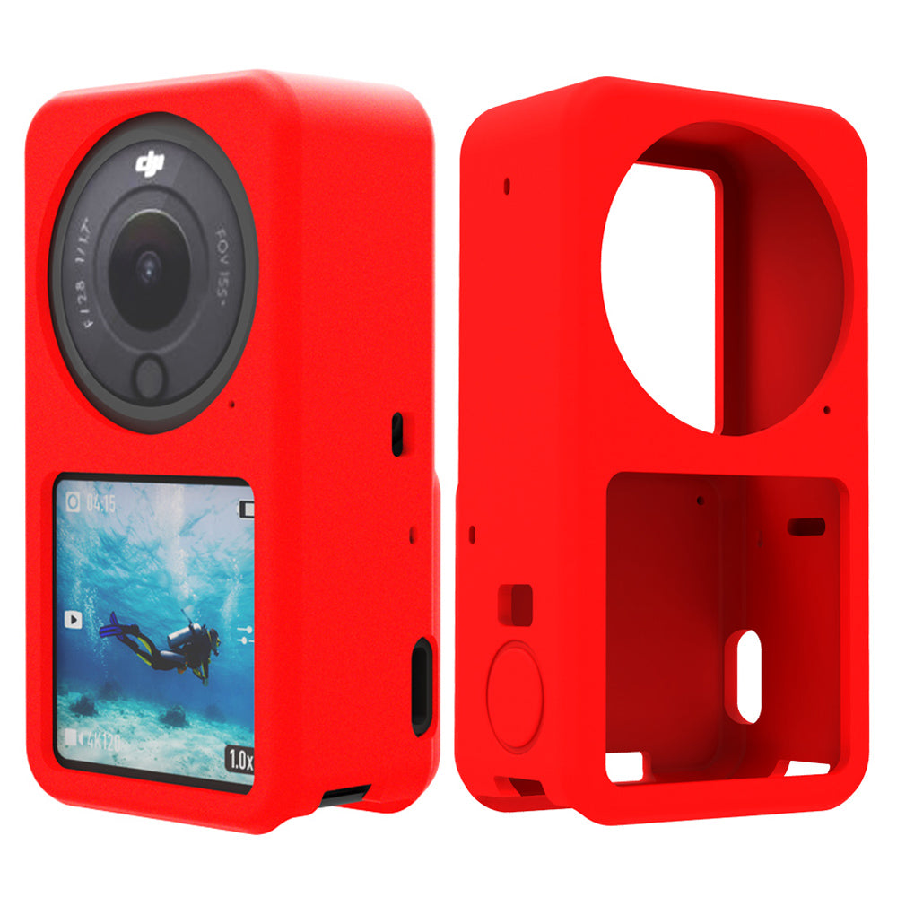 AGDY05 Shockproof Soft Silicone Case Camera Protective Sleeve Cover for DJI Action 2