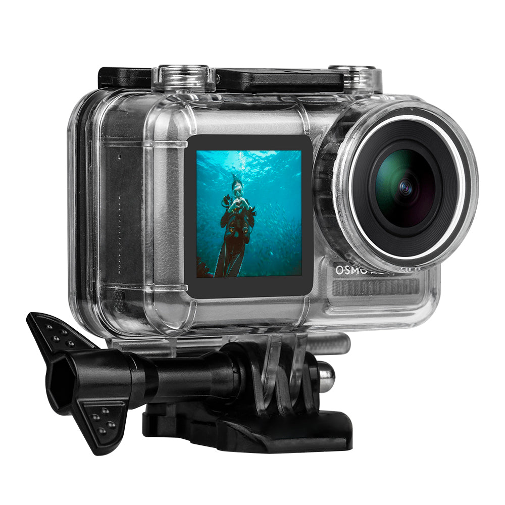 AGDY35 Waterproof Case Diving Protective Housing Shell Camera Accessories for DJI Osmo Action