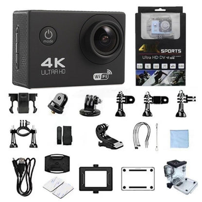 SJ4000 SD3H-2 4K 30FPS WiFi Action Camera Ultra HD Extreme Sports DV Camera with Waterproof Case