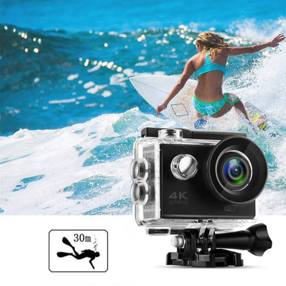 SJ4000 SD3H-2 4K 30FPS WiFi Action Camera Ultra HD Extreme Sports DV Camera with Waterproof Case