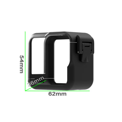 For GoPro Hero 11 Black Mini Camera Anti-drop Frame Protective Case with Base Bracket