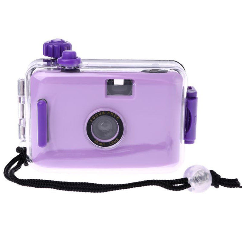 Underwater Vintage Camera Portable Mini 35mm Film Camera with Waterproof Case