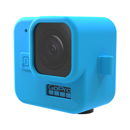 For GoPro Hero 11 Black Mini Silicone Protective Cover Action Camera Anti-collision Case with Tempered Glass Lens Film