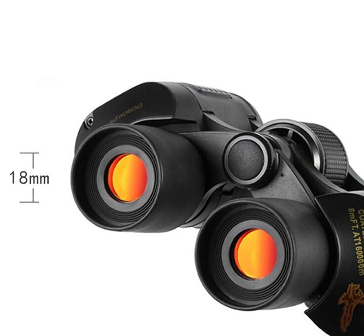 60x60 Night Vision 60X60 3000M HD Ultra-Clear Red Film Binoculars Telescope with Coordinates