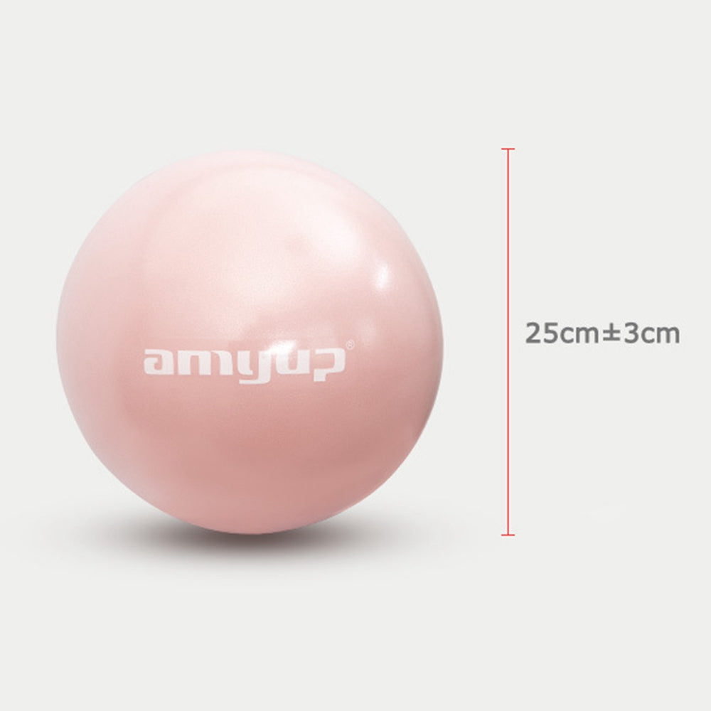 AMYUP Small Pilates Ball 25cm Mini Workout Ball Exercise Yoga Ball Anti-Explosion Core Training Ball for Beginner