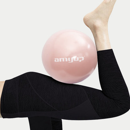 AMYUP Small Pilates Ball 25cm Mini Workout Ball Exercise Yoga Ball Anti-Explosion Core Training Ball for Beginner