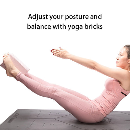 AMYUP Yoga Block Fitness Equipment EVA Foam Stretching Brick for Exercise Workout