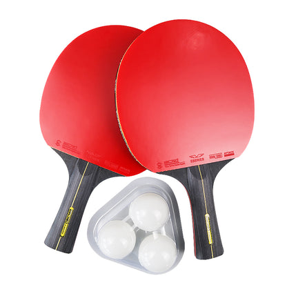 A11 Table Tennis Rackets Set Ping Pong Bats with Balls Shakehand Grip / Long Handle