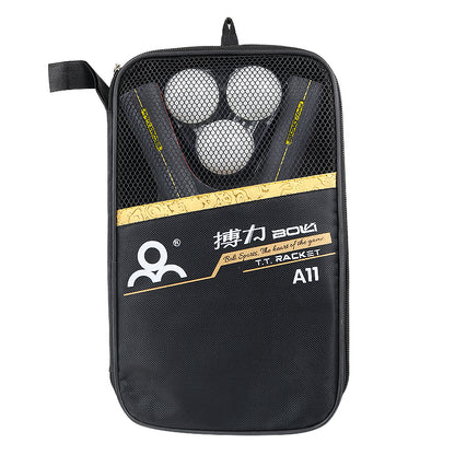 A11 Table Tennis Rackets Set Ping Pong Bats with Balls Shakehand Grip / Long Handle