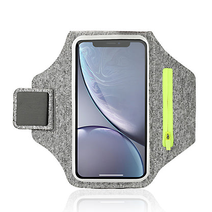 Universal for 6.7-inch Phones and Below Sports Armband Phone Case Mobile Phone Arm Bag for Running Cycling