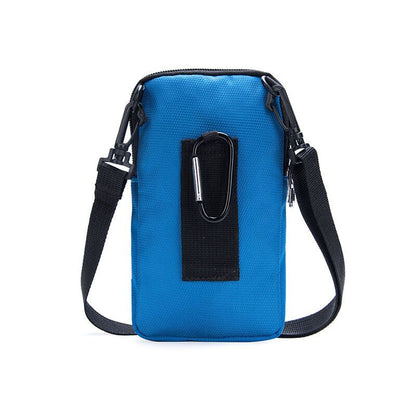 Multifunctional Zipper Phone Purse Waist Pack Crossbody Bag (Suitable for Smartphone under 6-inch)