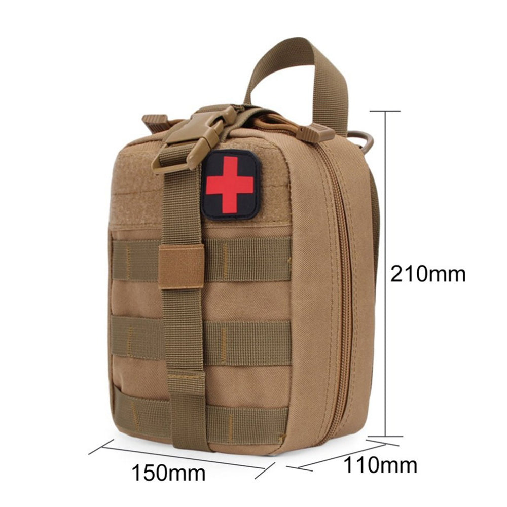 A87 Outdoor Equipment Oxford Cloth First-aid Kit Waterproof Tactical Medical Bag Waist Pouch for Climbing Camping