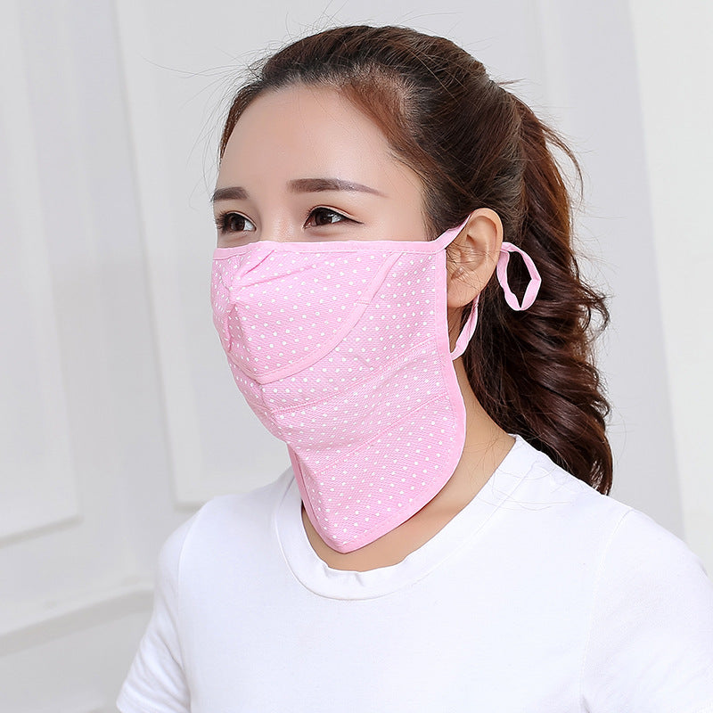 Outdoor Cycling Driving UV Blocking Mask Summer Sun Protection Breathable Face Cover